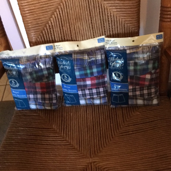 3 New Packages Boys Faded Glory Boxers XG/XL 14/16 - Picture 3 of 4
